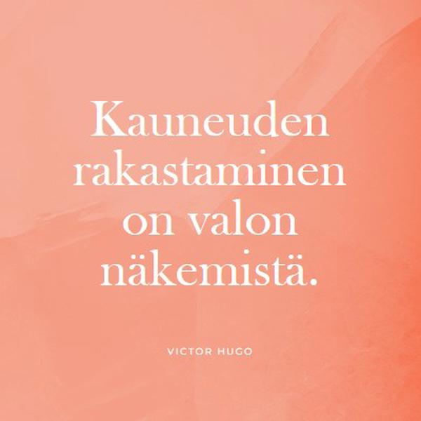 Rakkaus, kauneus ja valo pink modern-simple