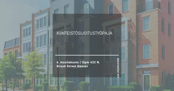 Kaupunkiinvestoinnit blue modern-simple