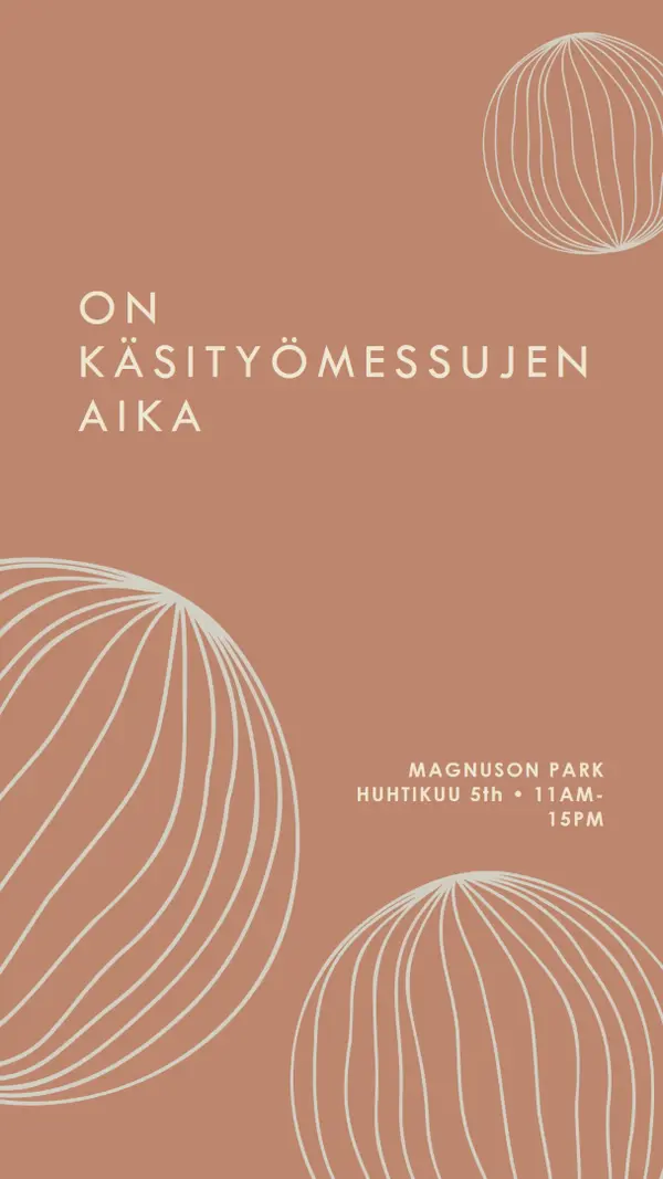 Oikukkaat käsityöt brown organic-boho
