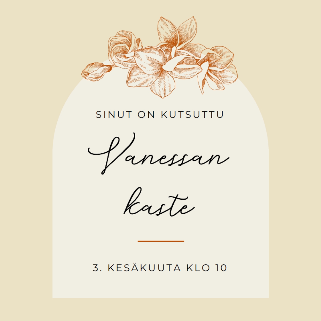 Kastekutsu yellow vintage-botanical