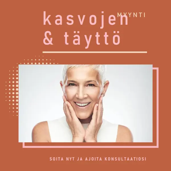 Kasvojen ja täyteaineiden myynti orange modern-geometric-&-linear