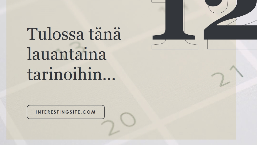 Tulossa lauantaina gray modern-simple
