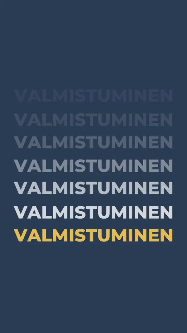 Monet valmistujaiset blue modern-bold