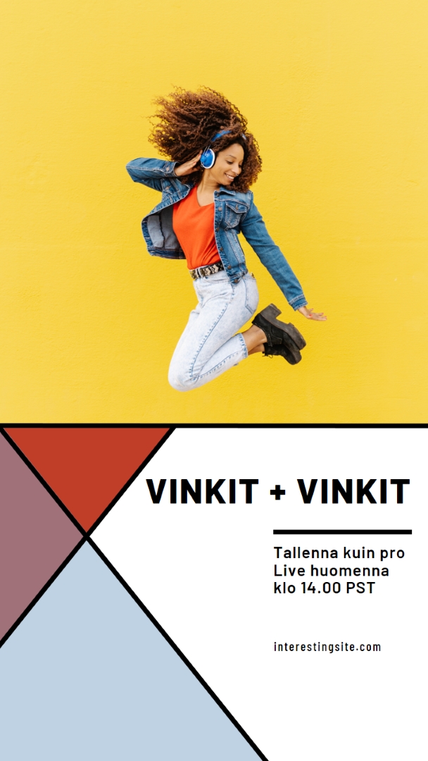 Musiikkia korville yellow modern-bold