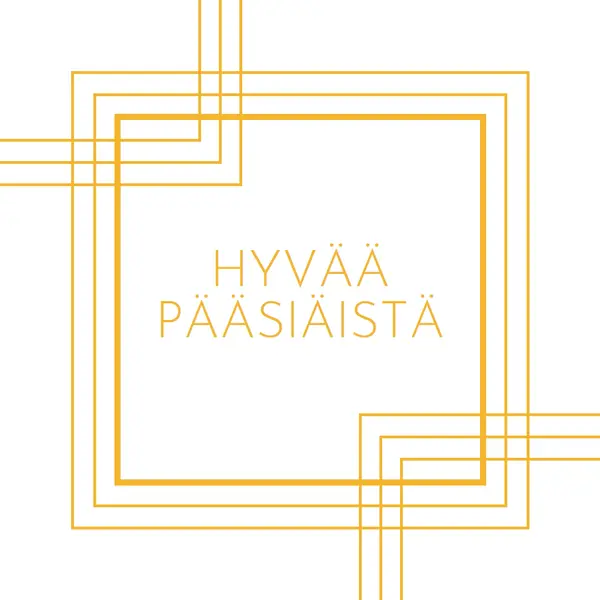 Hyvää pääsiäistä white modern-geometric-&-linear