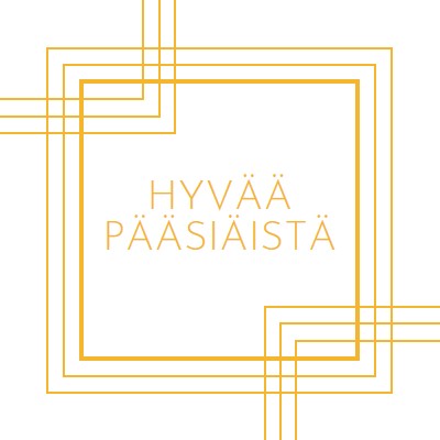 Hyvää pääsiäistä white modern-geometric-&-linear