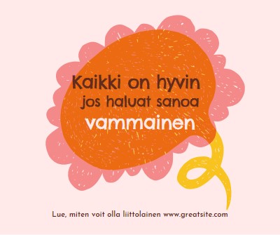 Miten olla liittolainen orange whimsical-color-block