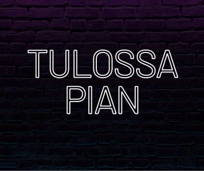 Tulossa pian luoksesi purple modern-bold