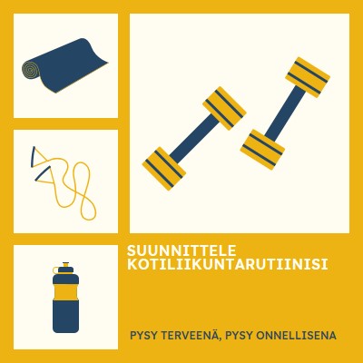 Terve ja onnellinen yellow modern-bold