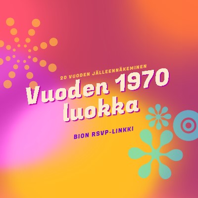 Säteilevä liukuväri red vintage-retro