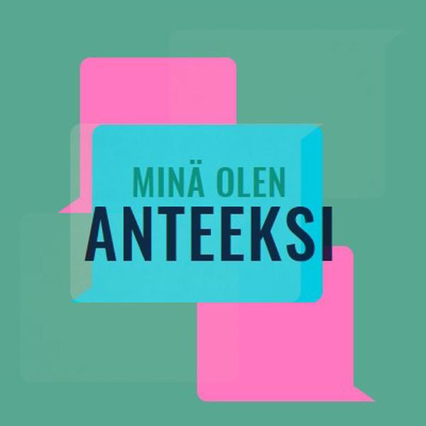 Olen pahoillani green modern-color-block