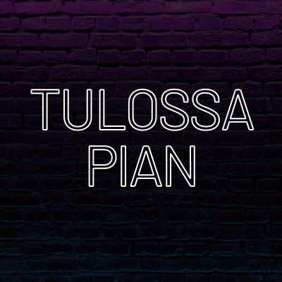 Tulossa pian luoksesi purple modern-bold