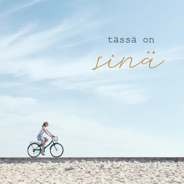 Tässä sinulle blue modern-simple