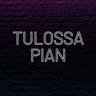 Tulossa pian luoksesi purple modern-bold