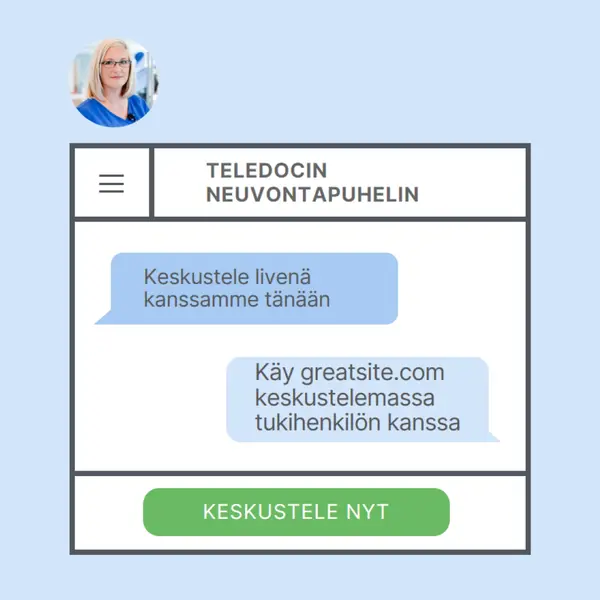 Lääkäri blue modern-simple