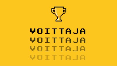 Trophy-elämä yellow vintage-retro