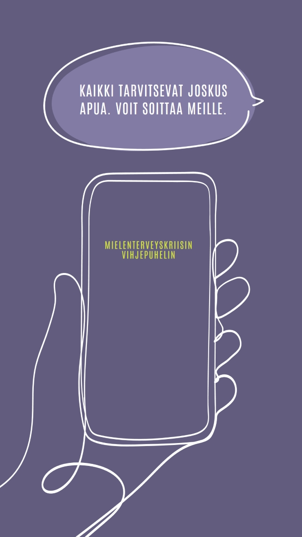 Ole liittolainen purple whimsical-line