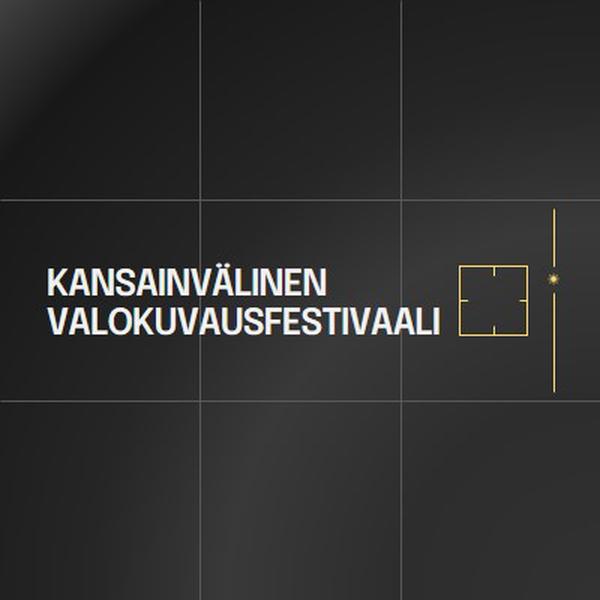 Kansainvälinen valokuvausfestivaali black modern,moody,camera,grid,geometric,pattern