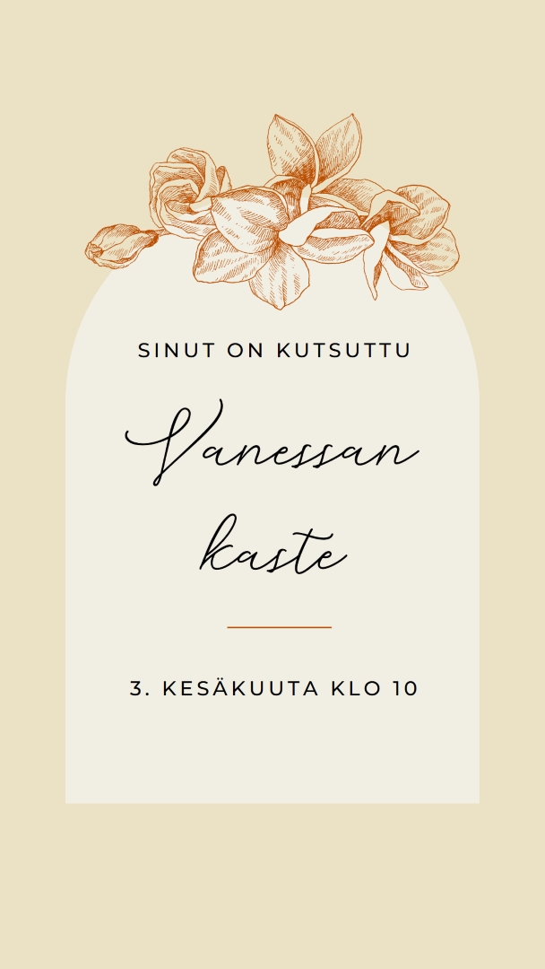 Kastekutsu yellow vintage-botanical