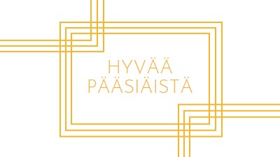 Hyvää pääsiäistä white modern-geometric-&-linear