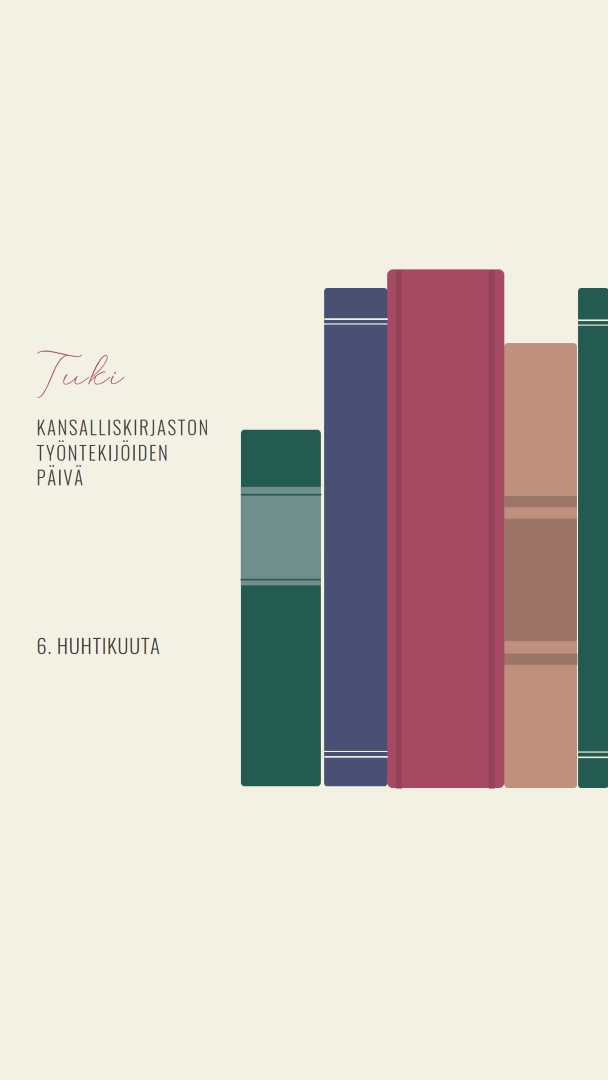 Tukikirjaston työntekijät green modern-simple