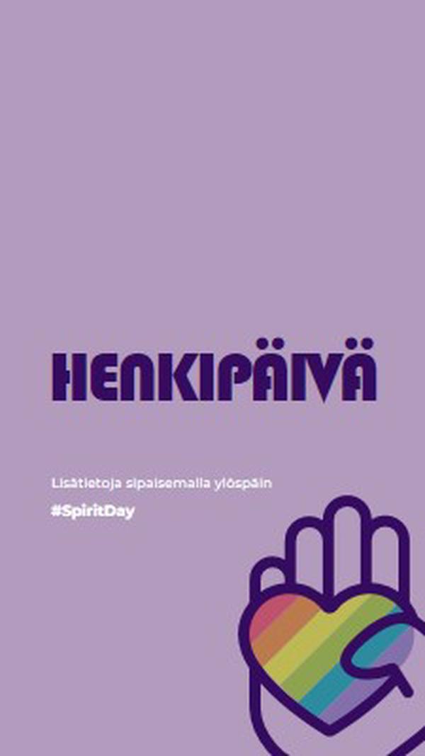 Meillä on henkeä purple vintage-retro