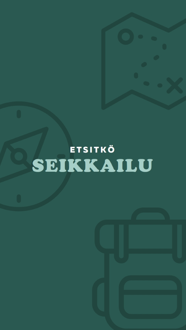 Eksytään green modern-bold