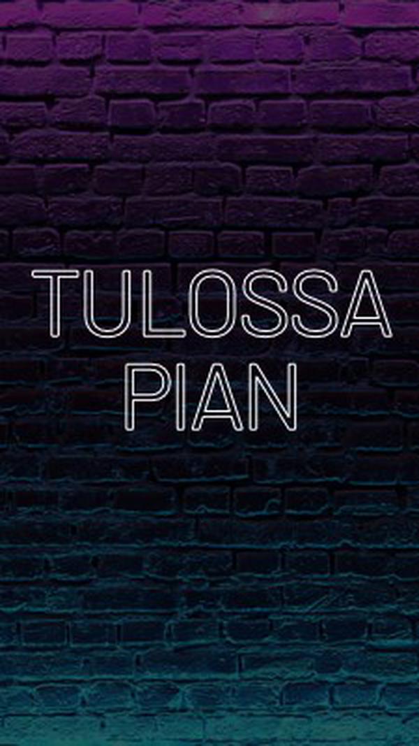 Tulossa pian luoksesi purple modern-bold