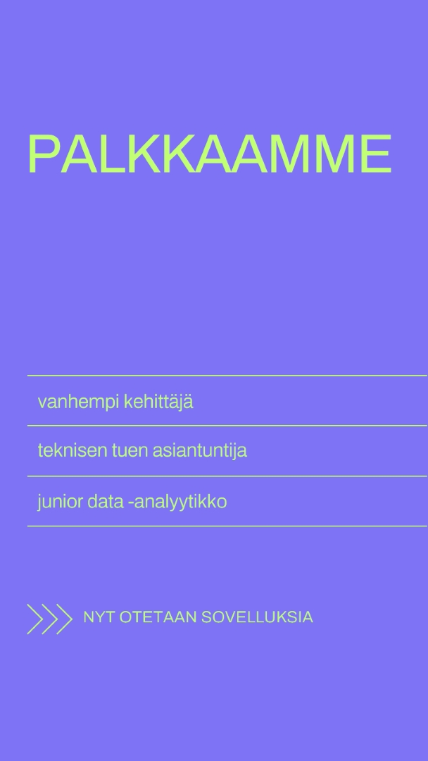 Sovellusten ottaminen nyt purple bold,bright,neon,minimal,modern,simple