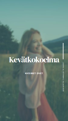 Kevätniitty green modern-simple