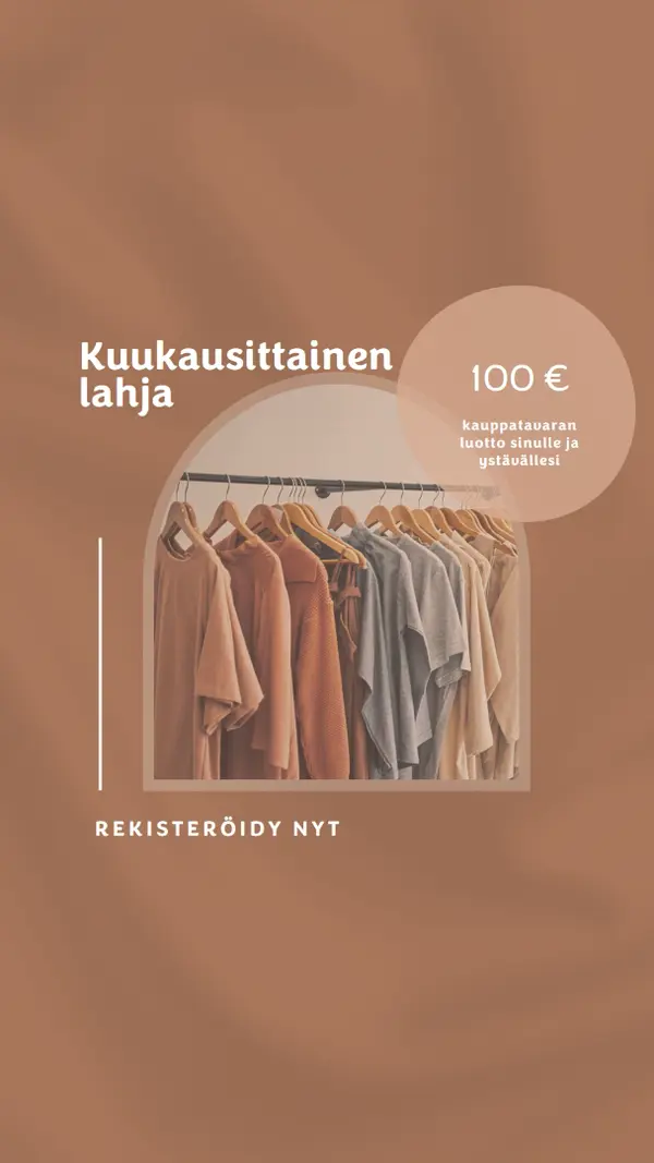 Terrakottatekstiilit brown organic-simple