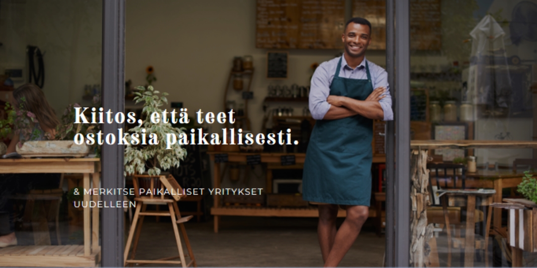 Tervetulomerkki brown modern-simple