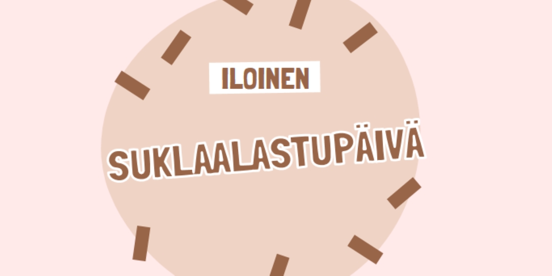 Hyvää suklaapäivää brown organic-simple
