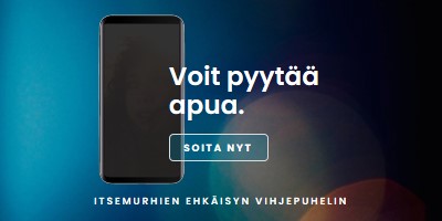 Pyydä apua blue modern-simple