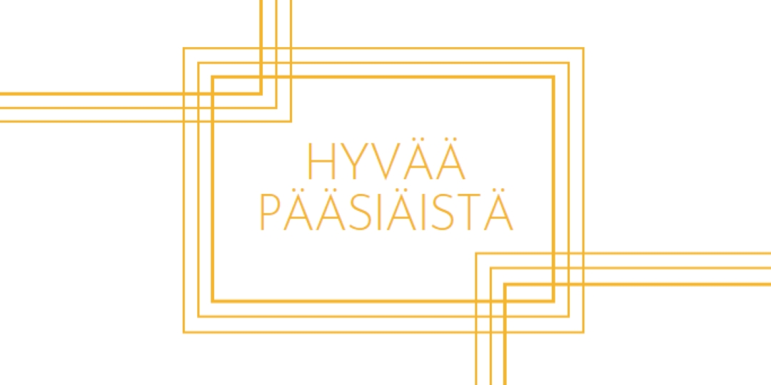 Hyvää pääsiäistä white modern-geometric-&-linear