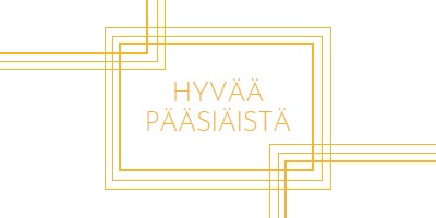 Hyvää pääsiäistä white modern-geometric-&-linear