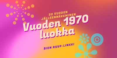 Säteilevä liukuväri red vintage-retro