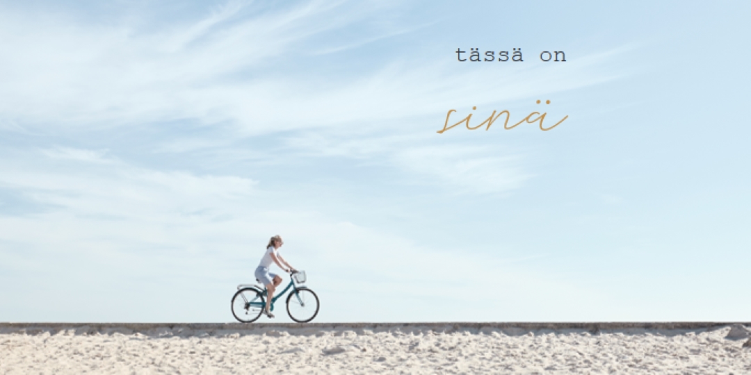 Tässä sinulle blue modern-simple