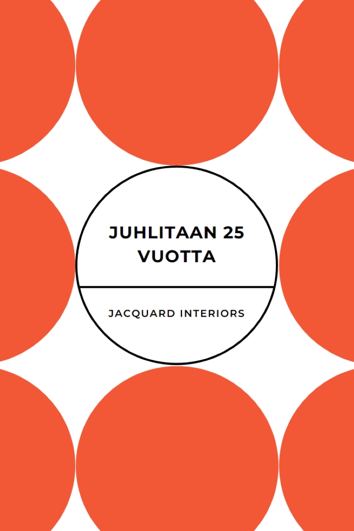 Juhlitaan 25 vuotta orange modern-geometric-&-linear