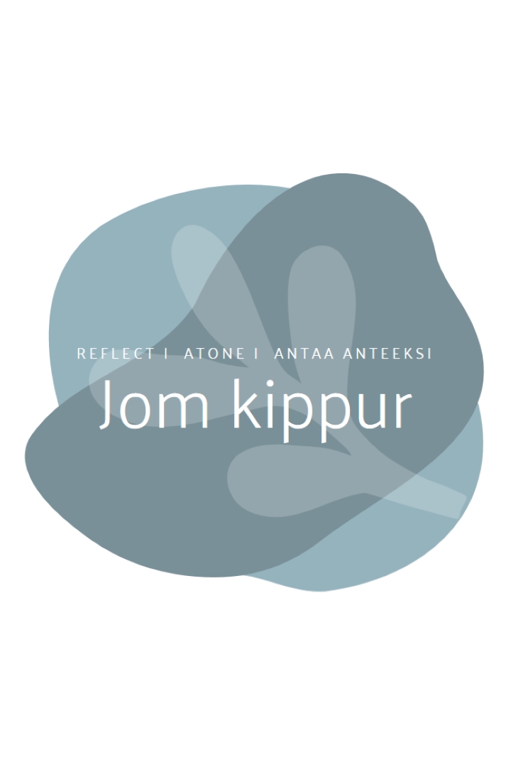 Jom Kippur toivoo white organic-simple