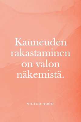 Rakkaus, kauneus ja valo pink modern-simple