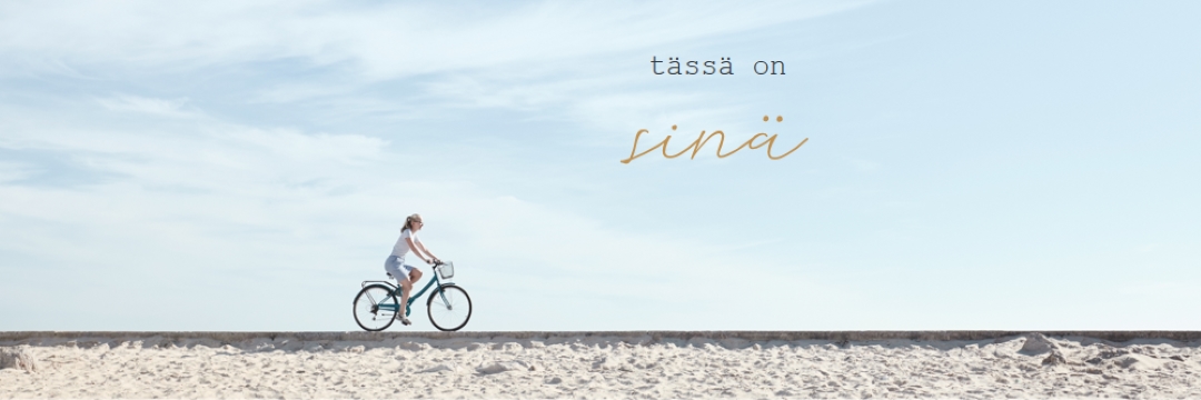 Tässä sinulle blue modern-simple