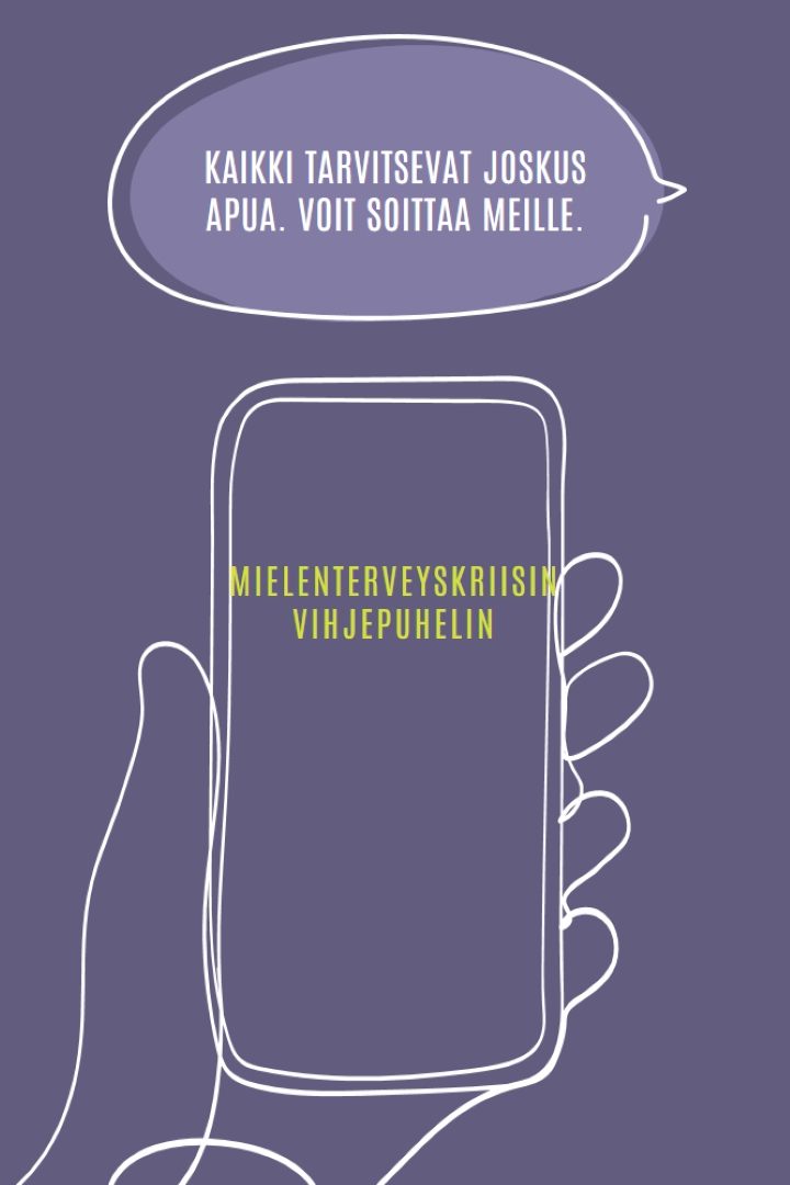 Ole liittolainen purple whimsical-line