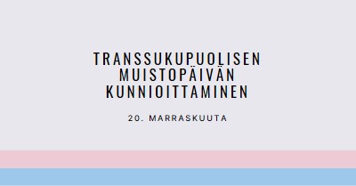 Trans-elämällä on merkitystä gray modern-simple