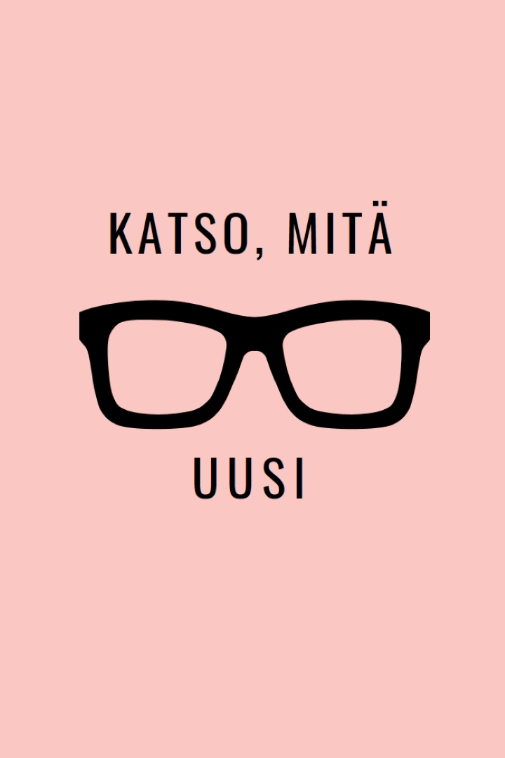 Kehyksessä pink modern-simple