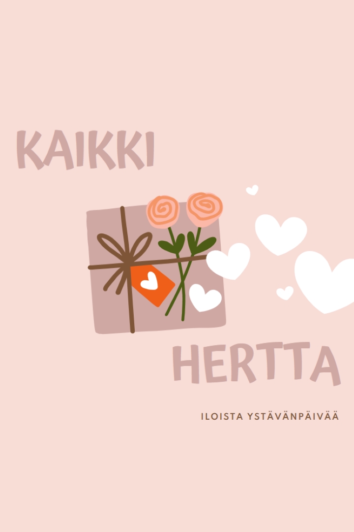 Kaikki sydämet pink whimsical-color-block