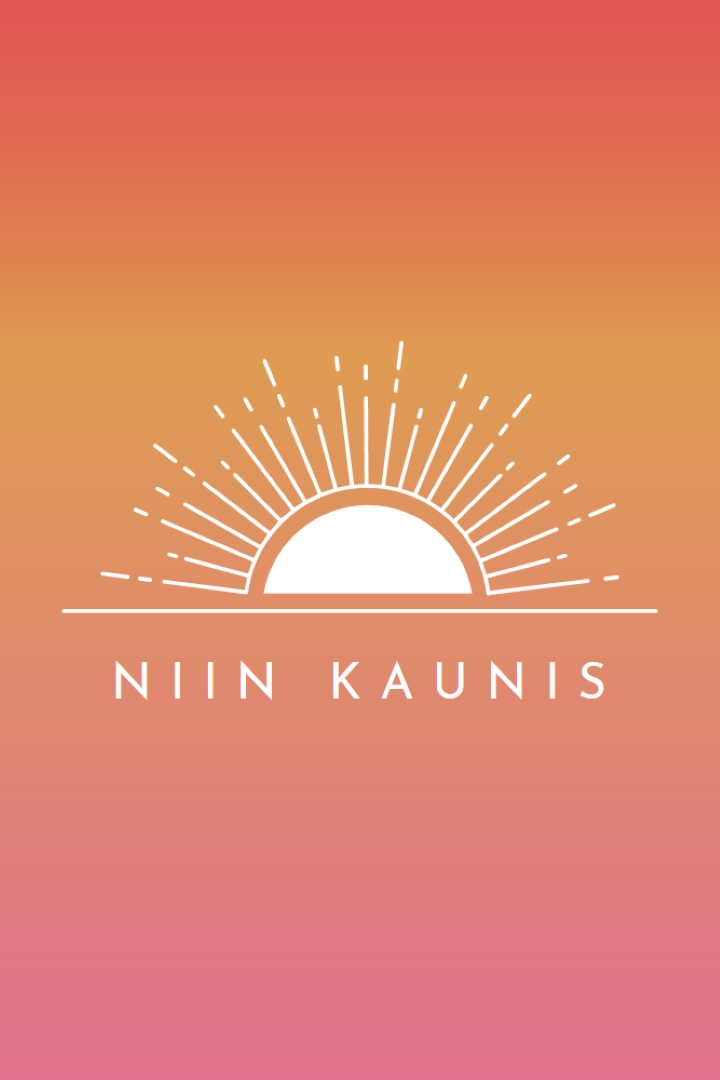 Niin kaunis kuin auringonlasku red organic-boho