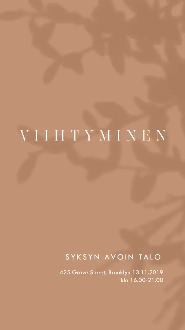 Viihtyminen brown modern-simple