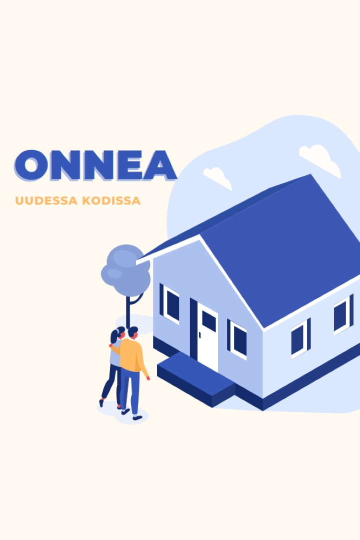 Onnittelut asunnonomistajalle white modern-color-block