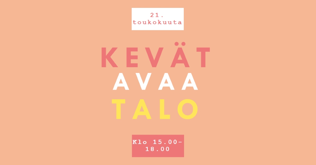 Kevät pastellit orange modern-simple